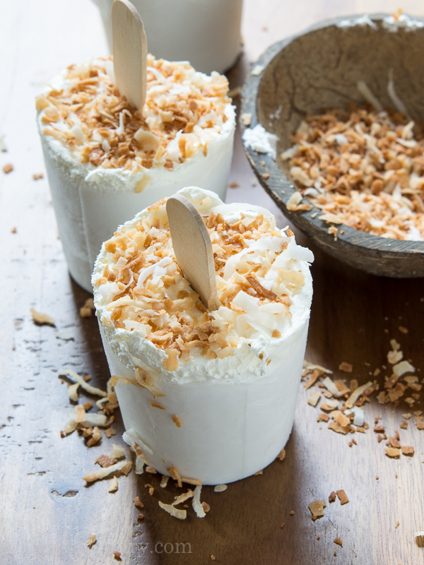 Coconut Cream Pie Popsicles