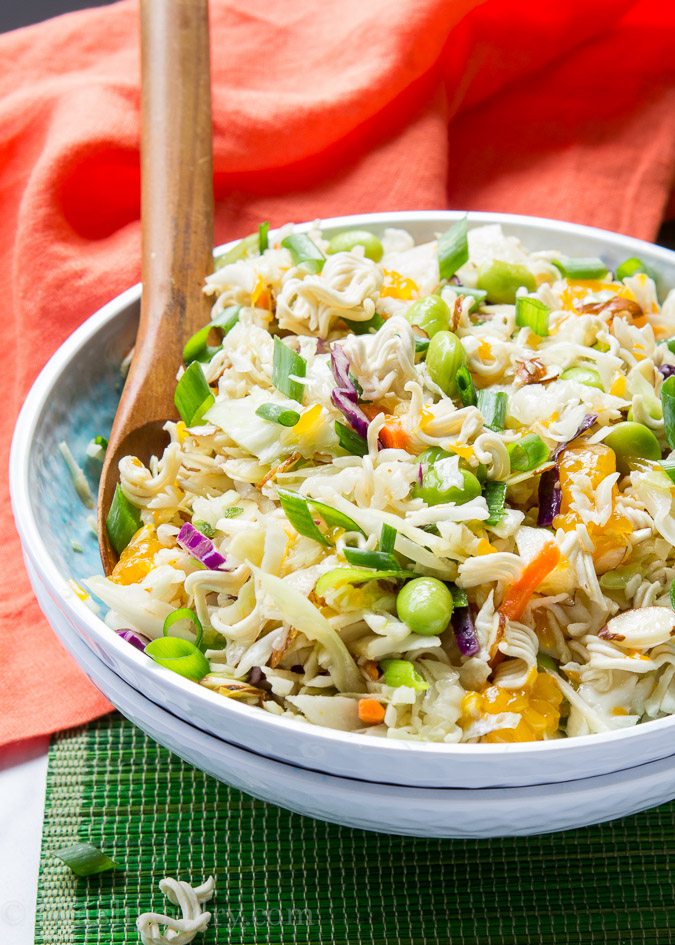 Classic Asian Ramen Salad | I Wash You Dry