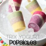 Trix Yogurt Popsicles