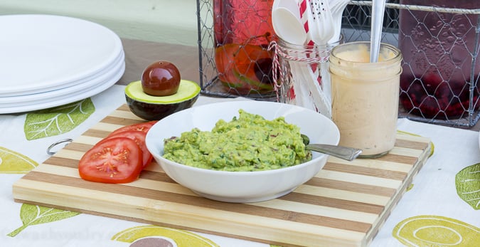 Spicy Guacamole Bacon Burger