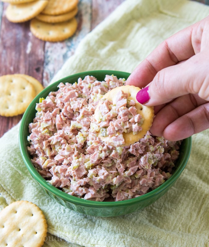 Monkey Meat! It's a delicious 3 ingredient sandwich spread that kids go bananas over! 