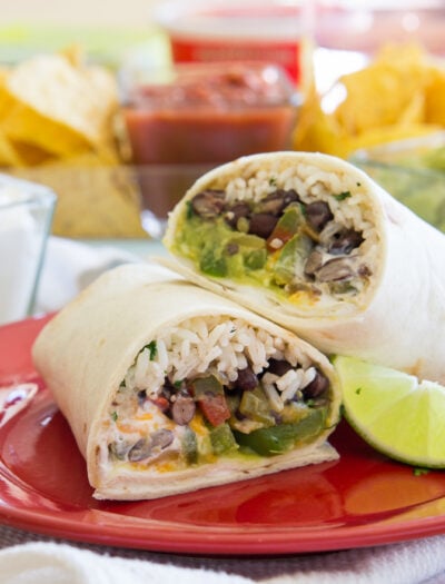 Fajita Veggie Burritos