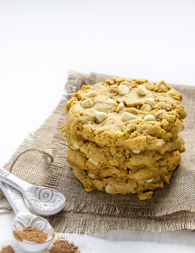 Pumpkin Cheesecake Pudding Cookies