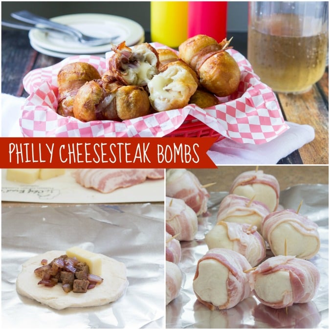 Philly Cheesesteak Bombs