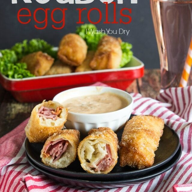 Reuben Pizza Roll - I Wash You Dry