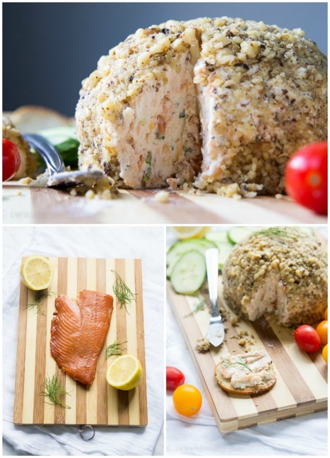 Smoked Salmon Cream Cheese Ball