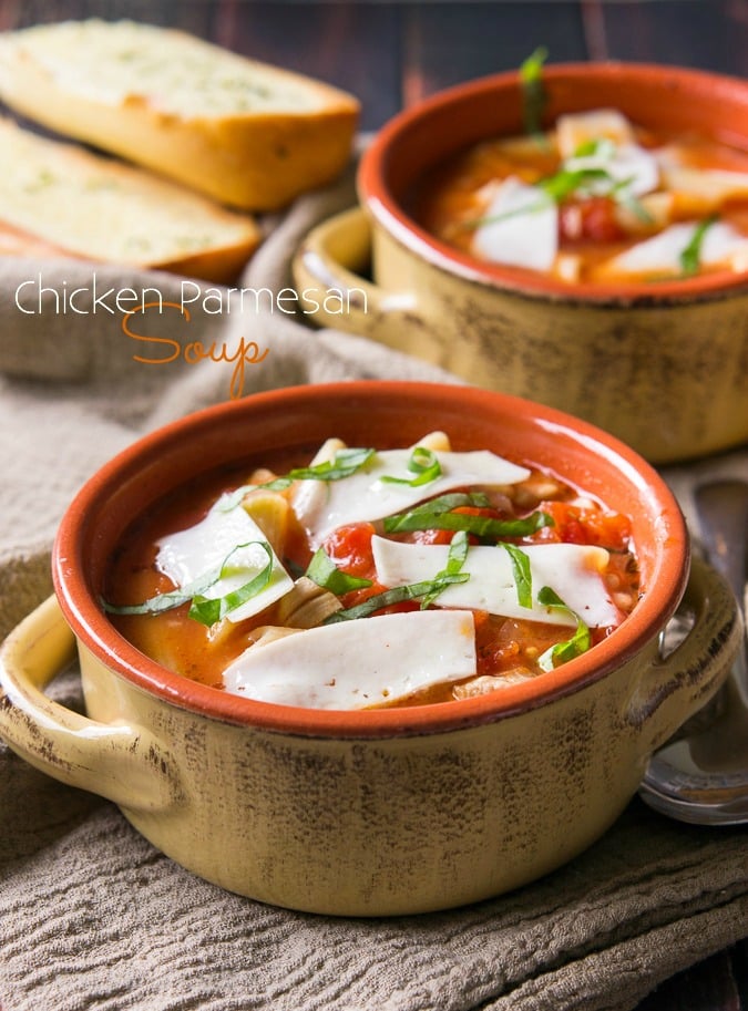 Chicken Parmesan Soup