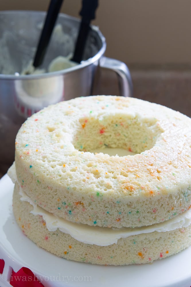 Surprise Inside Rainbow Cake
