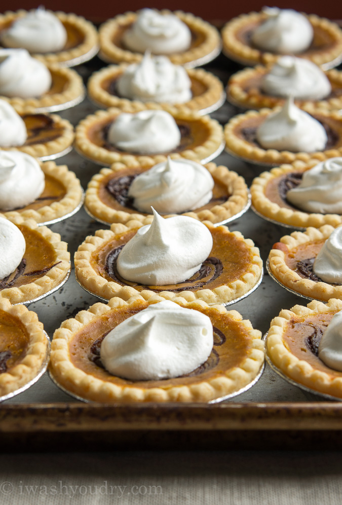 Pumpkin Nutella Tarts