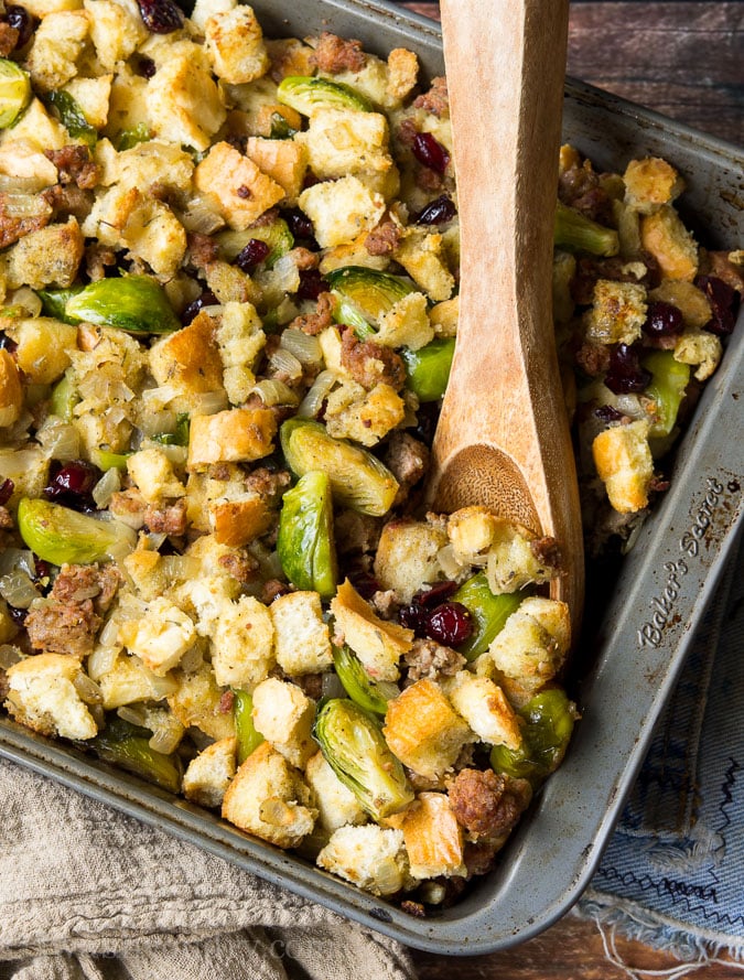Brussel Sprout Stuffing