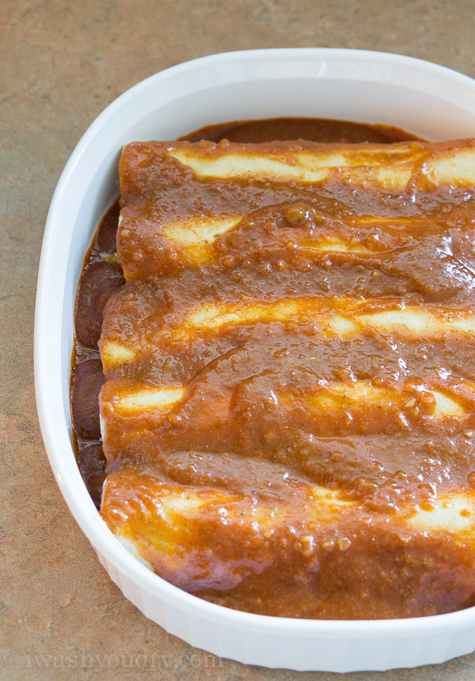 Sweet Pulled Pork Enchiladas | I Wash You Dry