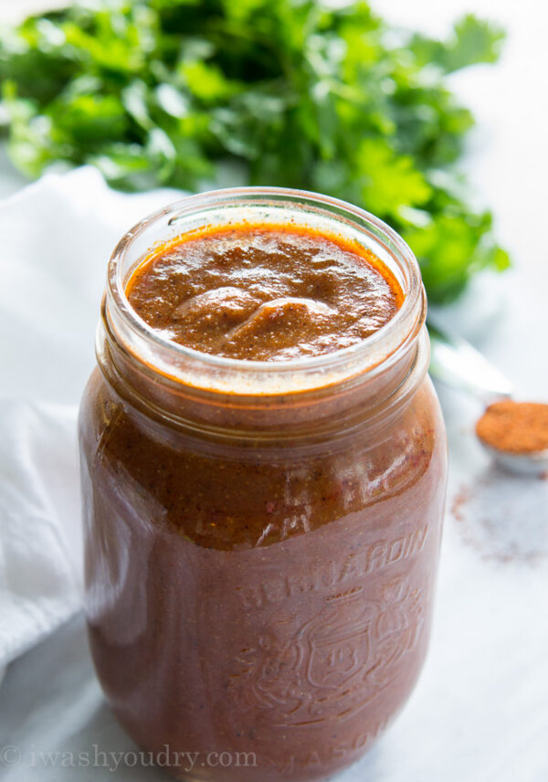 Homemade Enchilada Sauce I Wash You Dry