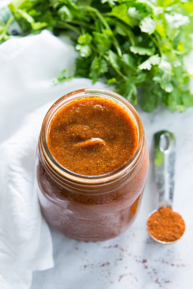 Canning Authentic Homemade Enchilada Sauce 