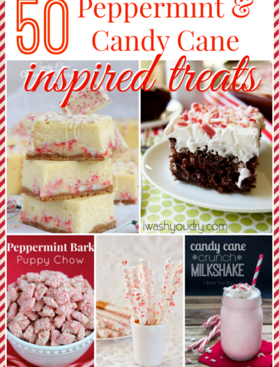 50 Peppermint and Candy Cane Inspired Treats