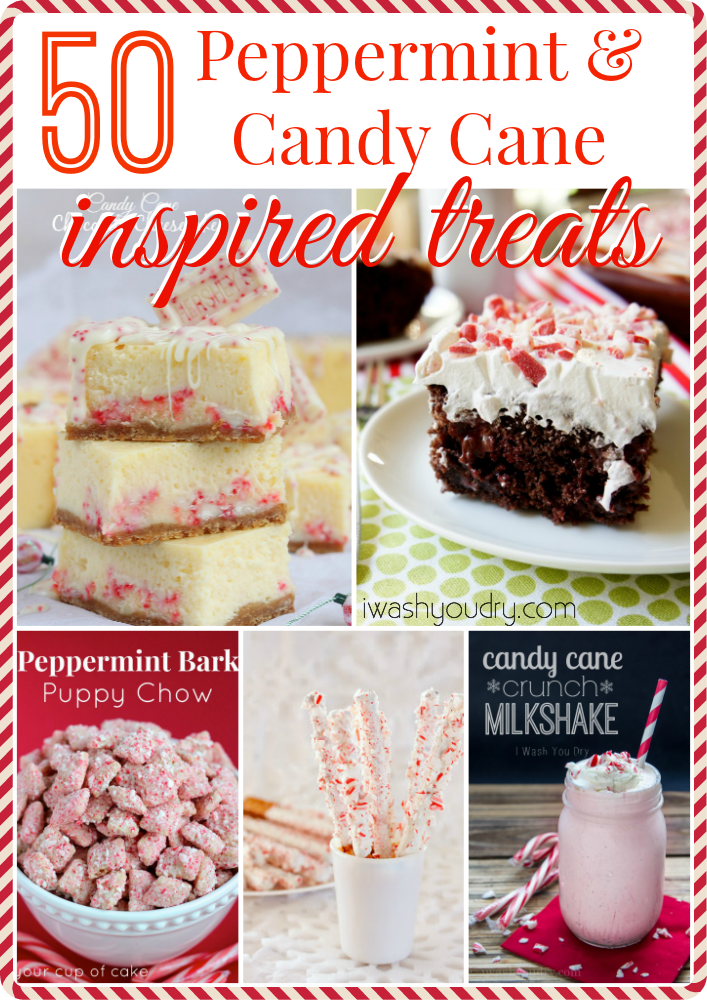 50 Peppermint and Candy Cane Inspired Treats