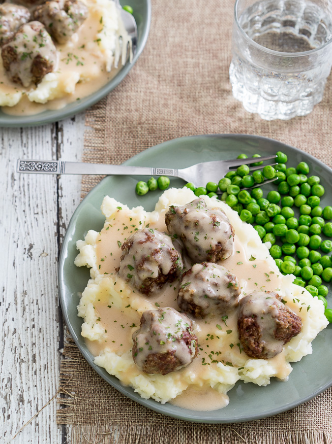 Super Easy Swedish Meatballs | I Wash You Dry