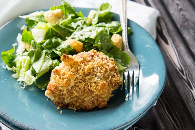 Crispy Chicken Caesar Thighs