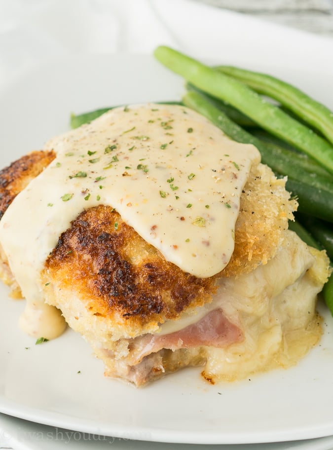 Pork Cordon Bleu | I Wash You Dry