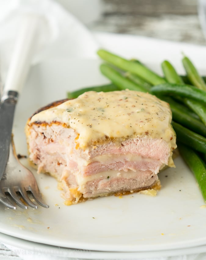 Classic Pork Cordon Bleu Schnitzel - My Dinner