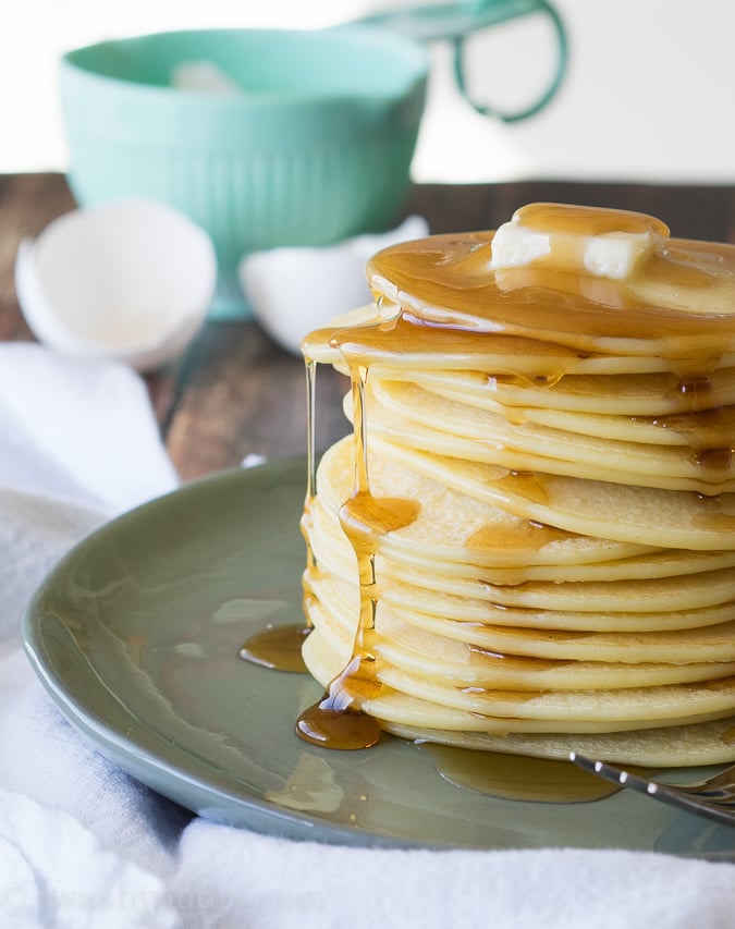 Homemade] Pancakes. Perfect color. : r/food