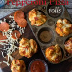 Cheesy Pepperoni Pizza Rolls