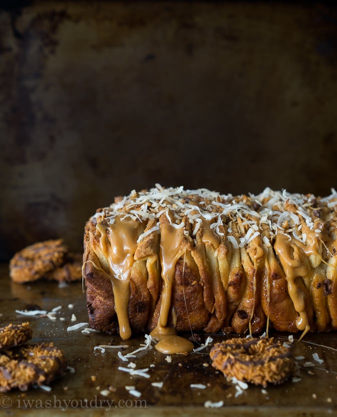 Samoa Pull Apart Bread