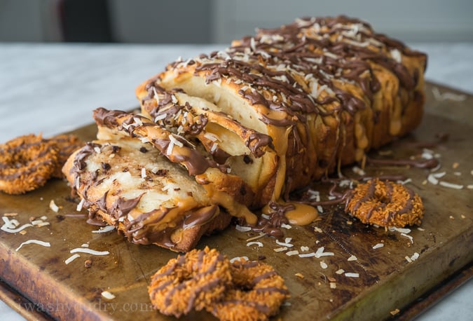 Samoa Pull Apart Bread