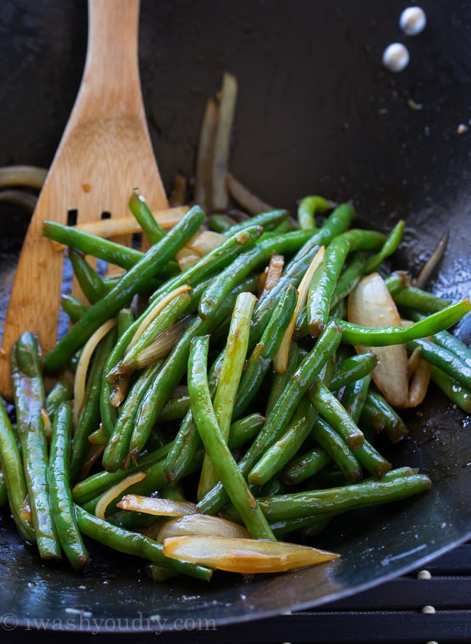 Sweet and Spicy Green Beans