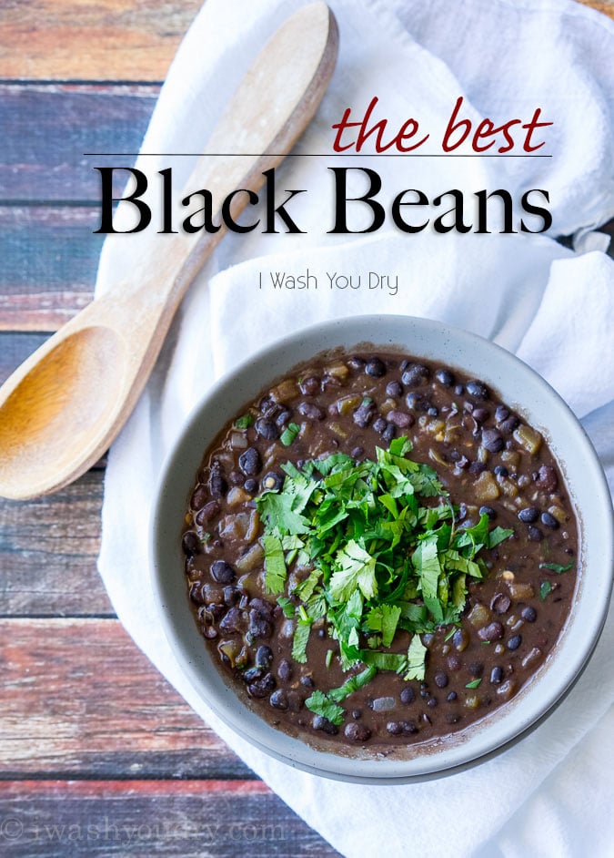 The Best Black Beans Recipe