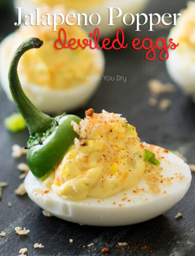 Jalapeno Popper Deviled Eggs