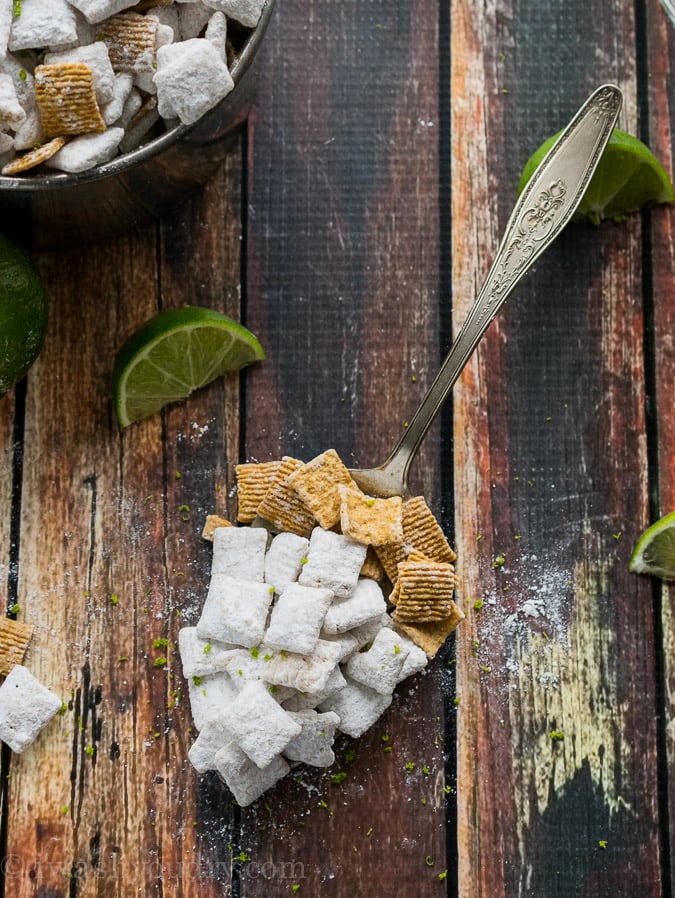 Key Lime Pie Muddy Buddies