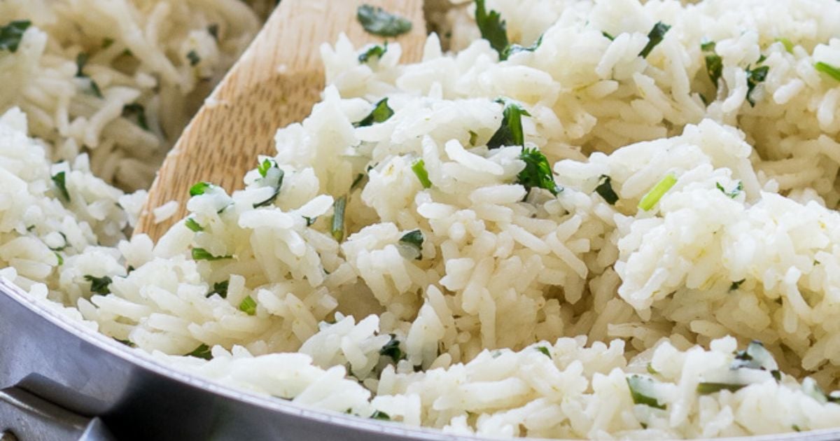 Cilantro Lime Rice - I Wash You Dry