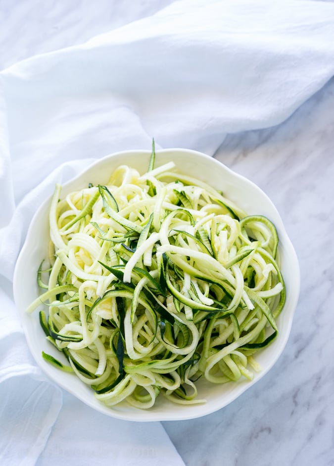 Antipasto Zoodle Salad