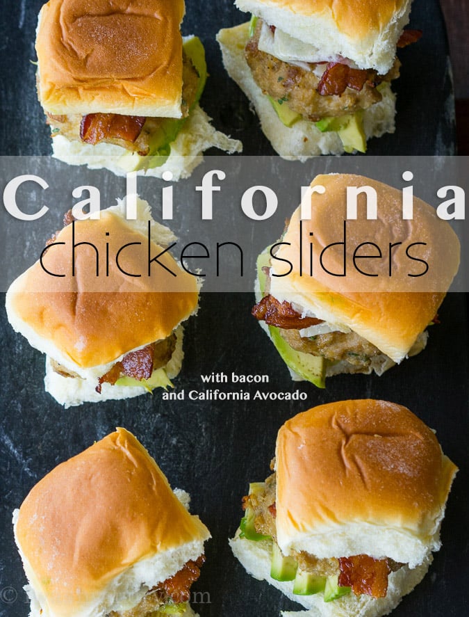 California Chicken Sliders
