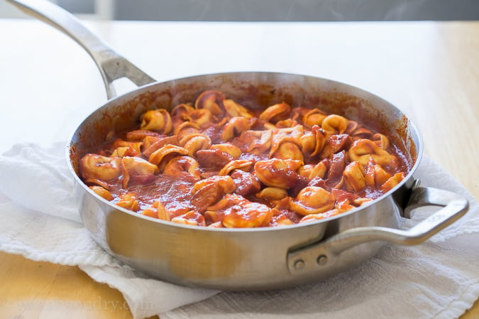 Meat Lover's Tortellini Skillet