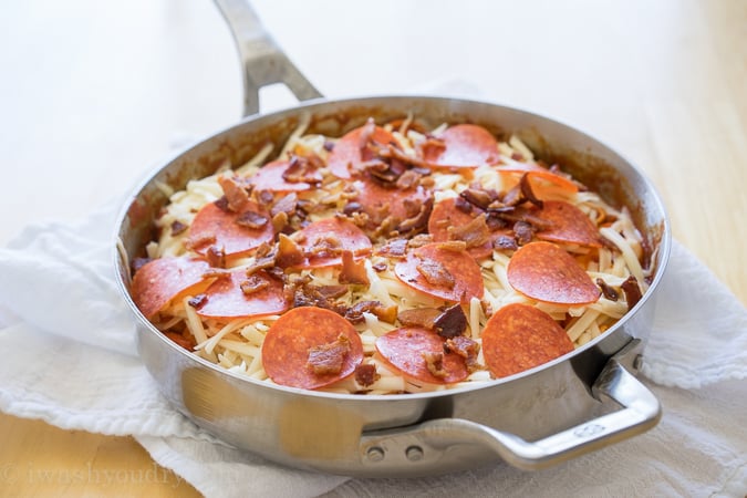 Meat Lover's Tortellini Skillet