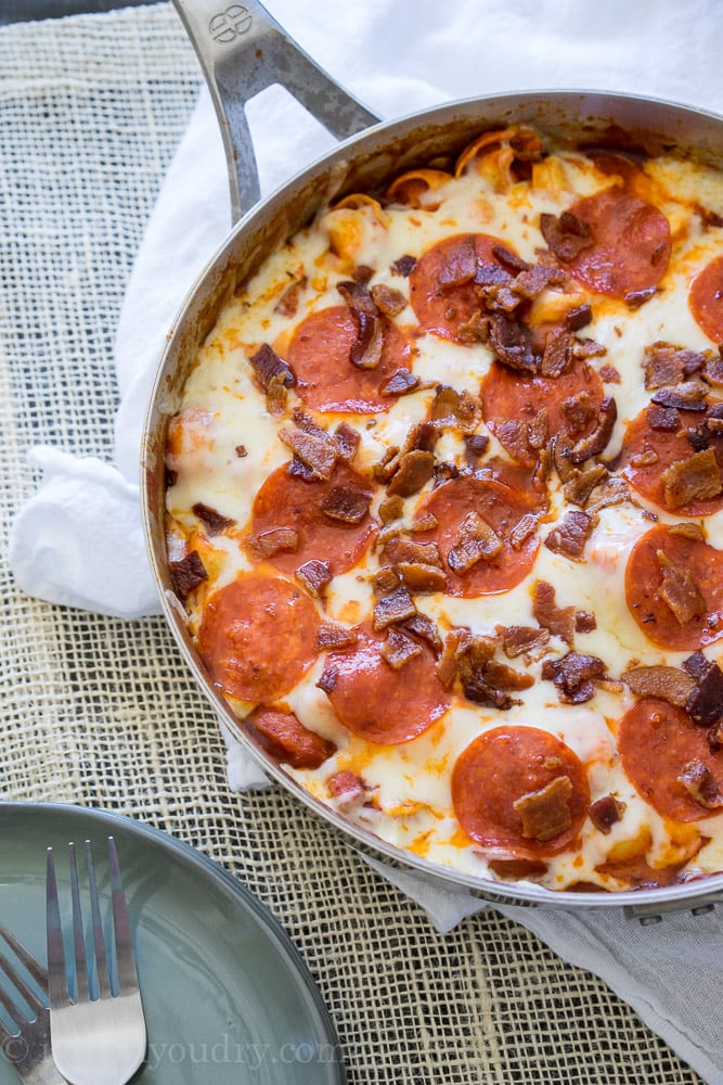 Meat Lover's Tortellini Skillet