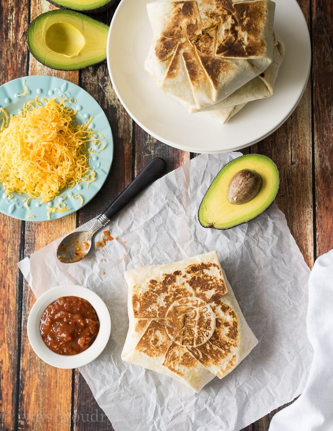 CopyCat California A.M. Crunchwrap with bacon and avocado! 