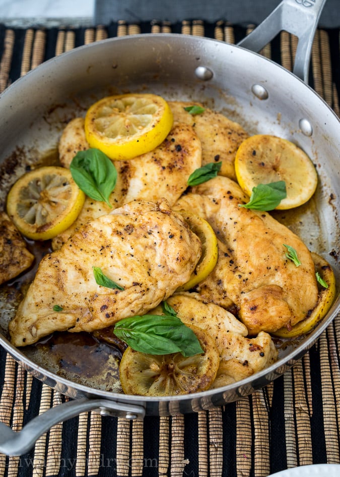 Lemon Butter Chicken {I Wash...You Dry}