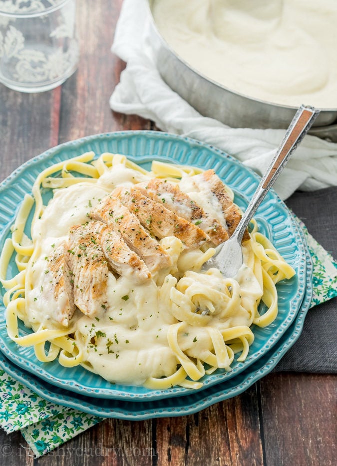 Quick and Easy Cauliflower Alfredo Sauce