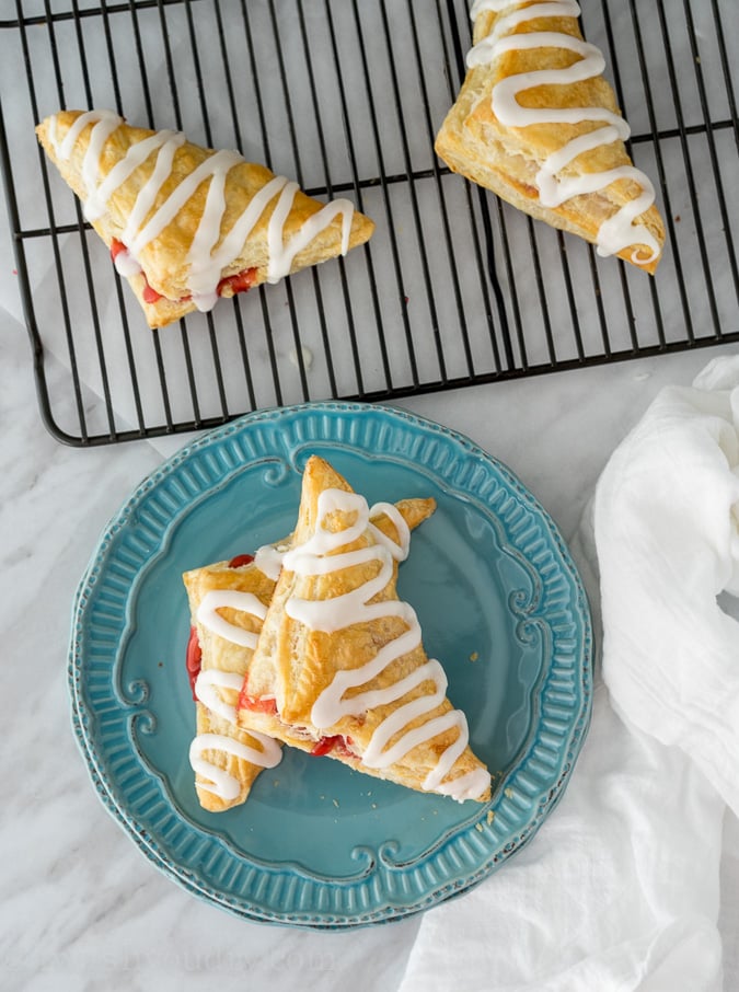 Super Easy Cherry Turnovers!