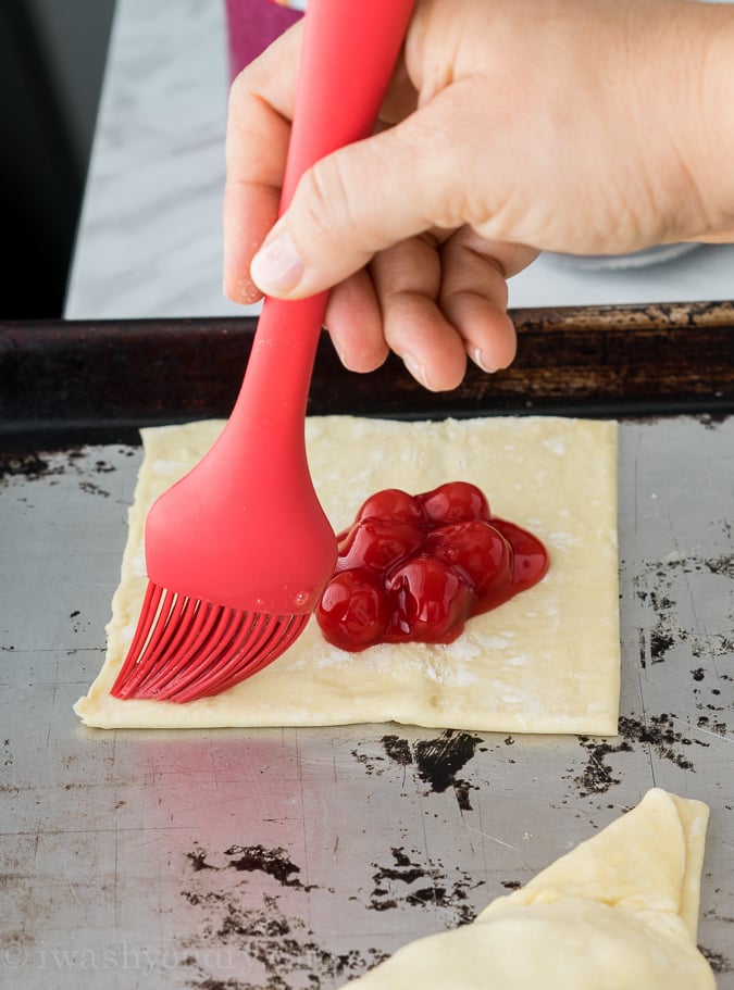 Super Easy Cherry Turnovers!