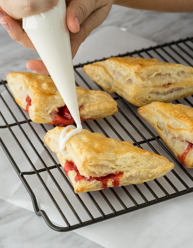 Super Easy Cherry Turnovers!