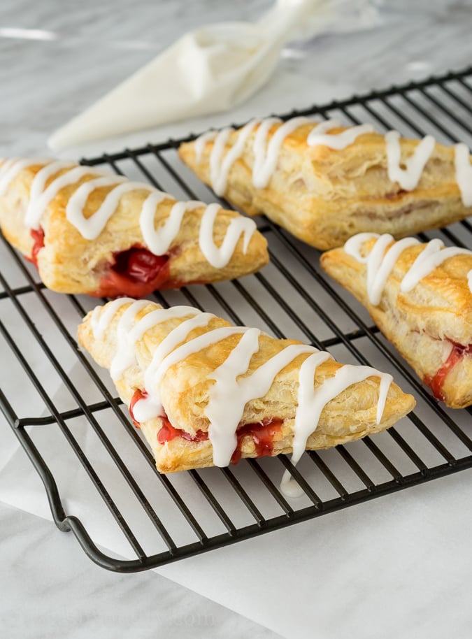 Super Easy Cherry Turnovers - I Wash... You Dry