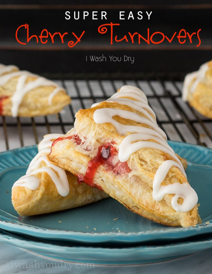 Super Easy Cherry Turnovers!