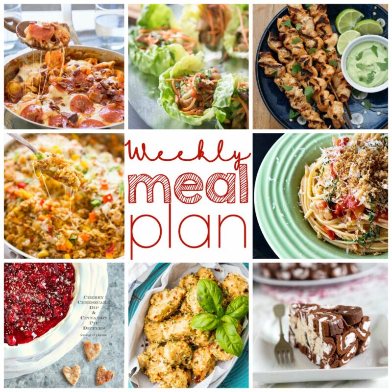Weekly Meal Plan 1 - I Wash You Dry