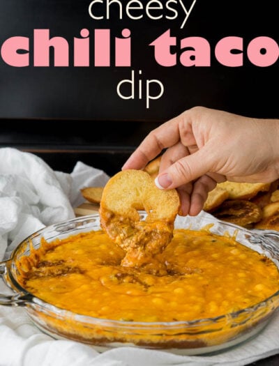 Cheesy Chili Taco Dip