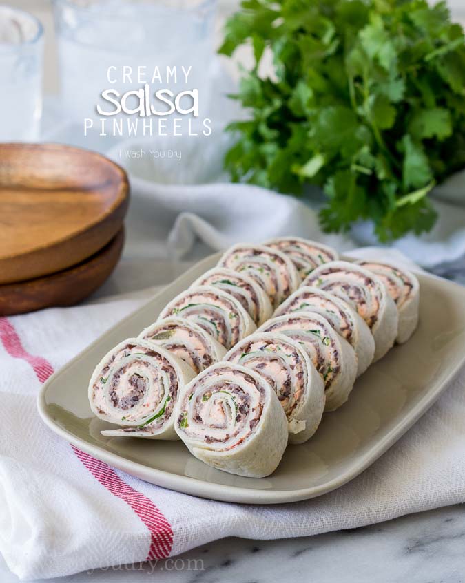 Creamy Salsa Pinwheels