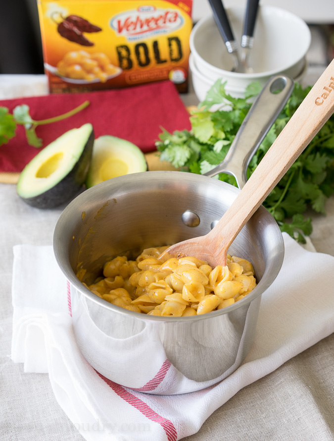 Smoky Avocado Shells and Cheese