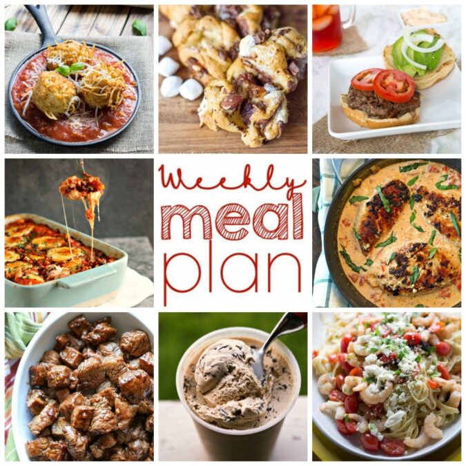 Weekly Meal Plan 2 - I Wash You Dry